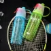 600ML Sports Drinking Spray Fog Male And Female Plastic Water Bottle For Cycling Hiking Outdoor Gym_maomaolike.com
