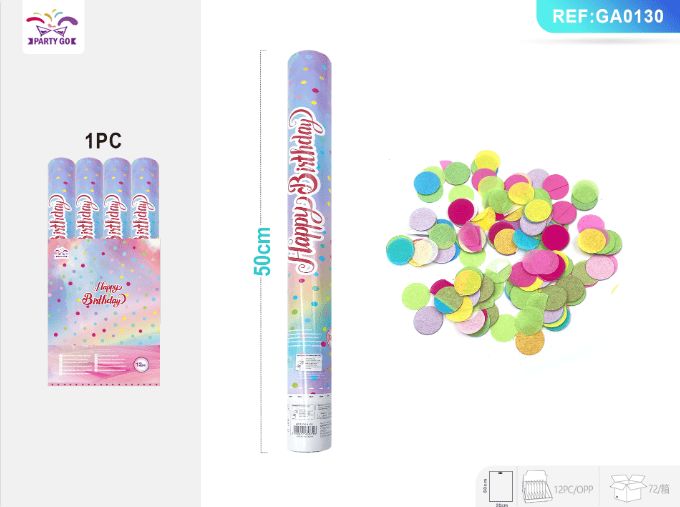 50CM Macaron Series Mixed Color Circular Flower: HP Design, Lighting Up Birthday Moments_maomaolike.com