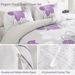 Soft Fiber Floral Pattern Breathable Three Piece Bedding Set Quilt Duvet Cover_maomaolike.com