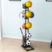Household children's basketball storage rack football display rack ball multi layer floor storage basket badminton racket storage rack_maomaolike.com