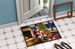 Shiba Inu And Santa Claus Doormat Front Door Mat Indoor Outdoor Rugs For Entryway, Non Slip Washable Low Pile, 24H X 36W_maomaolike.com