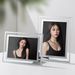 Crystal Transparent Glass Tabletop Picture Empty Frame, Crystal High-end Photo Frame 10inch 56inch 7inch 8inch A4_maomaolike.com