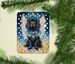 Cocker Spaniel My Angel Porcelain Ornament Christmas Tree Hanging Decorations For Home Christmas Holiday, Rectangle, Gift, Multicolor_maomaolike.com