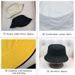 Hot Sale Fashion Flat Top Bucket Hat For Men Women Classic Solid Color Fisherman Hats Unisex Outdoor Sun Visor Cotton Foldable_maomaolike.com