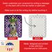 Dalmatian King Of Mardi Gras Porcelain Ornament Christmas Tree Hanging Decorations For Home Christmas Holiday, Rectangle, Gift, Multicolor_maomaolike.com