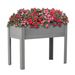 Raised Garden Bed With Legs, Elevated Wooden Planter Box For Outdoor Plants Flowers Fruits Vegetable Herb Growing_maomaolike.com