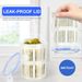 With Filter Food Storage Container Rack Pickle Olive Pepper Bucket Flap Jar With Leak-Proof And Lid_maomaolike.com