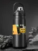 Cold And Hot Thermos With Straw 304 Stainless Steel Thermal Mug Tumbler Vacuum Flasks Coffee Cup Sports Water Bottle_maomaolike.com