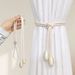 Hot-Selling Modern Simple Adjustable Tiebacks Hanging Sheer Curtain Drawstring Storage Buckle Fixed Binding Rope 2p-set_maomaolike.com