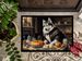 Siberian Husky Fall Kitchen Pumpkins Doormat Front Door Mat Indoor Outdoor Rugs For Entryway, Non Slip Washable Low Pile, 24H X 36W_maomaolike.com
