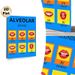 Alveolar Sounds Painting Poster, Bright & Clear Phonetics Chart Poster, Displays Mouth Shapes For English Alveolar Sounds, Helpful For Pronunciation_maomaolike.com