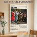 Sing Street Movie Painting Poster, Vintage-style Retro Band Group Portrait Poster, Nostalgic Music Drama Themed Decor, Ideal For Living Room, Home_maomaolike.com