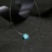 Fashion Shiny Crystal Zircon Pendant Transparent Fishing Line Invisible Ladies Necklace Jewelry Clavicle Chain Chocker_maomaolike.com