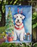 Sealyham Terrier Christmas Reindeer Garden Flag Mailbox Flag Decorative Yard Flag Banner Outside Patio Artwork Yard Flower Beds, Garden Size, Multicolor_maomaolike.com