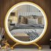 Large Desktop Makeup With LED For Dormitory Students, Ins Style Dressing Table, Bedroom Internet Celebrity Fill Light_maomaolike.com