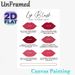 Lip Blush Healing Process Painting Poster, Clear Illustrative Lip Recovery Stages Poster, Informative Aftercare Guide, Ideal For Beauty Salons And_maomaolike.com