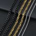 3/5/7mm Stainless Steel Cuban Link Chain Classic Punk Personality Jewelry Simple Fashion Hip-hop Couple Necklace For Men_maomaolike.com