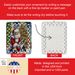 Boston Terrier And Santa Claus Porcelain Ornament Christmas Tree Hanging Decorations For Home Christmas Holiday, Rectangle, Gift, Multicolor_maomaolike.com
