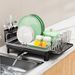 Dish Storage Rack Household Draining Fork Chopsticks Tableware Box Countertop Kitchen Sink Dish Rack_maomaolike.com