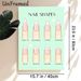Nail Shapes Painting Poster, Soft Pastel-hued Illustrative Poster, Clear Showcase Of Diverse Nail Styles, Ideal For Nail Salons And Beauty Spaces_maomaolike.com