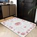 Living Room Rug Large Size Gorgeous Gold Frame Design Bedroom Rug Plush Thickened Machine Washable Thickened Underlay Interior Decorative Rug_maomaolike.com