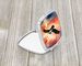 Pelican Fiery Sunset Compact Mirror Decorative Travel Makeup Mirror For Women Girls Gifts Pocket Makeup Mirror Folding Handheld_maomaolike.com