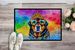 Rottweiler Hippie Dawg Doormat Front Door Mat Indoor Outdoor Rugs For Entryway, Non Slip Washable Low Pile, 24H X 36W_maomaolike.com