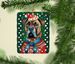 Cane Corso Christmas Porcelain Ornament Christmas Tree Hanging Decorations For Home Christmas Holiday, Rectangle, Gift, Multicolor_maomaolike.com