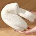 Cute Bear Cotton Slippers For Woman Winter Indoor Non-slip Slides Plush Warm Men Home Sandals Flat Shoe Couples Flip_maomaolike.com