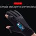 Unisex Cycling Gloves Men's Autumn And Winter Outdoor Cycling Non-slip Two-finger Touch Screen Thickened Fishing Cycling Gloves_maomaolike.com