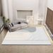 Living Room Rug Large Size Gorgeous Gold Frame Design Bedroom Rug Plush Thickened Machine Washable Thickened Underlay Interior Decorative Rug_maomaolike.com