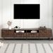 Mid Century TV Stand With 2 Drawers, Media Console Table For TVs Up To 85'', Entertainment Center With Storage For Living Room, Bedroom, Home Theatre_maomaolike.com