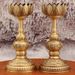 Brass Dragon And Phoenix Ornament For Home Worship Offering Buddha Altar Candlestick High Candle Holder Wholesale Copper Products_maomaolike.com