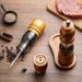 Transparent Wooden Pepper Spice Salt Mill Grinder Muller For Kitchen_maomaolike.com
