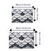 Bathroom Mat Toilet Mat Shower Mat Entrance Rug Absorbent Non-Slip Mat Soft Quick-Dry Machine Washable_maomaolike.com