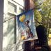German Shorthaired Pointer Happy Birthday House Flag Large Porch Sleeve Pole Decorative Outside Yard Banner Artwork Wall Hanging, Polyester, House Size, Multicolor_maomaolike.com