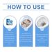 Jakehoe Toilet Cleaner Household Cleaning Eliminates Odors Multi-Effect Dirt Removal Portable And Easy To Use_maomaolike.com
