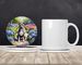 Pit Bull Terrier Spring Path Large Sandstone Coasters Pack Of 4 Absorbent Round Coasters Decor Gifts For Men Or Women, 4 In, Multicolor_maomaolike.com