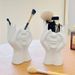 1Pc Unique Face-Shaped Ornament Entrance Decor Home Decoration, Suitable As Wedding Birthday Present Mother's Day Gift_maomaolike.com