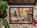 Italian Greyhound Christmas Cookies Doormat Front Door Mat Indoor Outdoor Rugs For Entryway, Non Slip Washable Low Pile, 24H X 36W_maomaolike.com