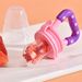 4pcs Feeding Set, Baby Bottle With Suction Base Rice Cereal Bottle, Vegetable & Fruit Feeder, Two Mesh Bags (S L)_maomaolike.com