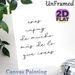 Spanish Inspirational Quote Painting Poster, Minimalist Elegant Cursive Script Poster, Motivational Message To Uplift Mood, Suitable For Home Office_maomaolike.com