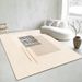 Living Room Rug Large Size Rug Abstract Geometric Pattern Bedroom Rug Plush Pile, Washable Thickened Underlay Bedside Rug Home Decor Rug_maomaolike.com