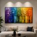 Art Tree Landscape Painting Canvas Prints Nature Scenery Artwork For Living Room Office Wall Hanging 40x60cm Framed_maomaolike.com