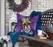 Boxer King Of Mardi Gras Throw Pillow Machine Washable, Indoor Outdoor Decorative Pillow For Couch, Bed Or Patio, 18Hx18W_maomaolike.com