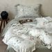 Wholesale INS Korean Style Pure Four-Piece Wide Edge Digital Print Naked Sleep All-Cotton 60s Long-Staple Cotton 4-Piece Set_maomaolike.com