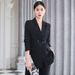 Women's Clothing High-end professional suit suit orange suit jacket _maomaolike.com