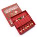 6pcs /Pack Christmas Mixing Spoon Fruit Fork With Pendant Flatware_maomaolike.com