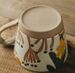 Roughware Coffee Mug Vintage Ceramic Handmade Painted Oatmeal Breakfast Cup_maomaolike.com