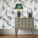 Gray Feather Wallpaper Bedroom Furniture Renovation TV Background Decorative Wall Stickers PVC Self-Adhesive Thickened_maomaolike.com